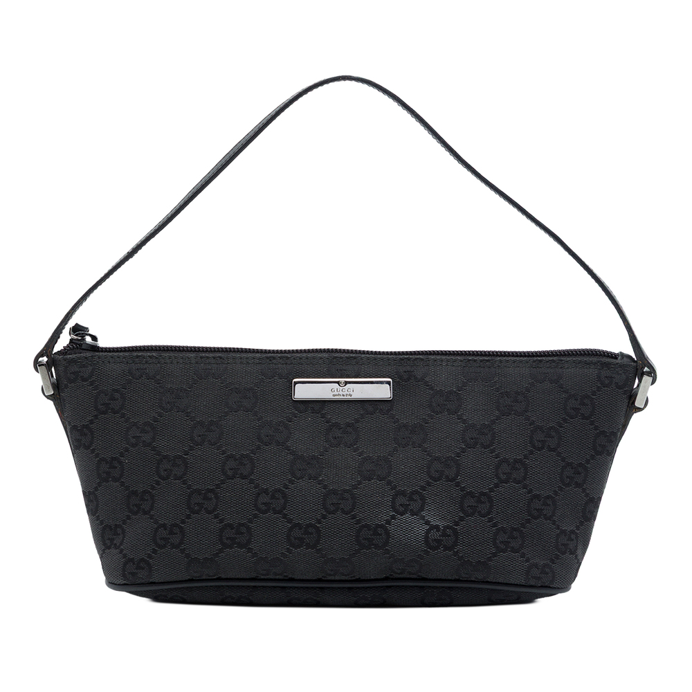 Pre-Loved Gucci GG Canvas Boat